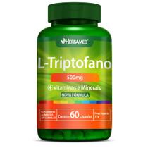 L-Triptofano 500mg 60 Cápsulas Herbamed L-Triptofano 500mg 60 Cápsulas Herbamed