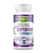 L-Triptofano Com Vitaminas - 60 Caps. - 400mg.