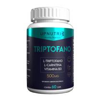 L - triptofano L - carnetina Vit B3 500mg 60 Cáps