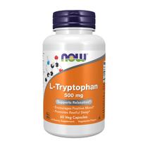 L-tryptophan 500mg 60caps Now Foods Triptofano Aminoácido