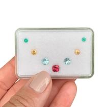 L0051 2,14ct 7ø - Esmeralda + Rubelita + L0051 2,14ct 7ø - Esmeralda + Rubelita +