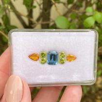 L0239 5,30ct 7ø - Safira + Peridoto +