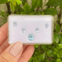 L0306 3,23ct 5ø - Água Marinha + Safira L0306 3,23ct 5ø - Água Marinha + Safira