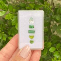 L0337 5,59ct 5ø - Turmalina Verde + Peridoto +