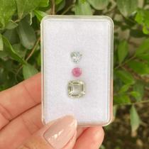 L0347 4,36ct 3ø - Água Marinha + Prasiolita +