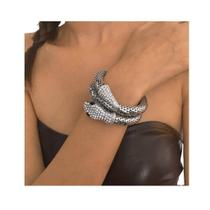 L0390-Pulseira Bijuteria Festa Luxo Serpente Cobra Elegante M574