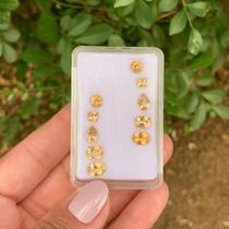 L0400 7,13ct 10ø - Topázio Imperial SET L0400 7,13ct 10ø - Topázio Imperial SET