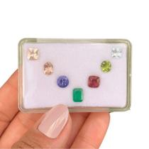 L0423 5,54ct 7ø - Esmeralda + Turmalina +