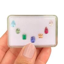 L0461 4,38ct 7ø - Tanzanita + Esmeralda + L0461 4,38ct 7ø - Tanzanita + Esmeralda +