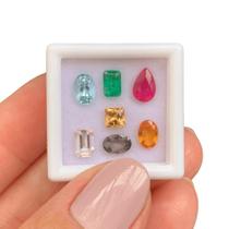 L0480 4,18ct 7ø - Esmeralda + Rubelita + L0480 4,18ct 7ø - Esmeralda + Rubelita +