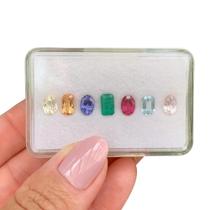 L0527 5,91ct 7ø - Esmeralda + Rubelita + L0527 5,91ct 7ø - Esmeralda + Rubelita +