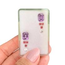 L0532 5,69ct 10ø - Ametista + Rubelita +