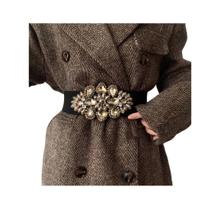 L1003-Cinto Grosso Para Vestido Afinar Cintura Pedraria Luxo M1040 L1003-Cinto Grosso Para Vestido Afinar Cintura Pedraria Luxo M1040