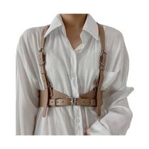 L12-L0808-Cinto Fino Para Vestido Corset Suspensório Ajustes Luxo 145j