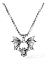 L1604-Colar Aço Cirúrgico Luxo Masculino Morcego Gótico 5f13127 L1604-Colar Aço Cirúrgico Luxo Masculino Morcego Gótico 5f13127