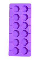 L18 Molde de silicone pirulito redondo petit para decorar L18 Molde de silicone pirulito redondo petit para decorar