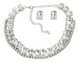 L19109-Colar Bijuteria Festa Luxo Conjunto Brinco Debutante Jn2085 - Xumi