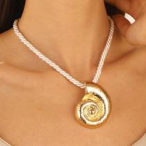 L1998-Colar Feminino Bijuteria Festa Para Corda Concha Moderno Presente