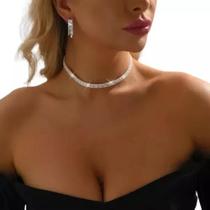 L2913-Colar Bijuteria Festa Luxo Brinco Formatura Conjunto Jl159 L2913-Colar Bijuteria Festa Luxo Brinco Formatura Conjunto Jl159