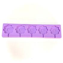 L31 Molde de silicone pirulito flores para decorar L31 Molde de silicone pirulito flores para decorar