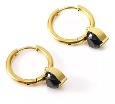 L3101-Brinco Bijuteria Festa Luxo Argolinha Coração Pedra 23s107 L3101-Brinco Bijuteria Festa Luxo Argolinha Coração Pedra 23s107