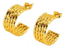 L3102-Brinco Bijuteria Festa Luxo Argola Largo Trabalhada 21s49 L3102-Brinco Bijuteria Festa Luxo Argola Largo Trabalhada 21s49