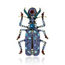 L5706-Broche Femininos Masculinos Personalizados Para Roupa Vestido Terno Presente Coleção Pedraria Inseto Besouro L5706-Broche Femininos Masculinos Personalizados Para Roupa Vestido Terno Presente Coleção Pedraria Inseto Besouro