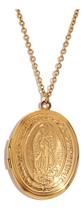 L6922-Colar Aço Cirúrgico Ouro 18K Sofisticada Presente Luxo Nossa Senhora Guadalupe 4n2559