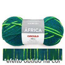 Lã África Círculo 100g 190 Metros