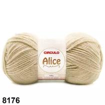 La alice círculo cor 8176 off white 100g La alice círculo cor 8176 off white 100g