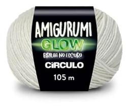 Lã Amigurumi Glow - Cor Branco 105M