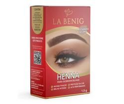La Benig Henna De Sobrancelhas 1,5g - Cor Castanho Escuro