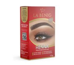 La Benig Henna De Sobrancelhas 1,5g - Cor Preto