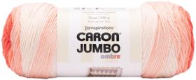Lã Caron Jumbo Print OMB Salmão 453,6 g Lã Caron Jumbo Print OMB Salmão 453,6 g