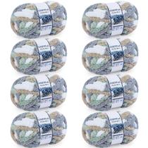 Lã Chenille Jumbo 10 Chunky Cozyful, 8 novelos, 226 g