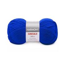 Lã Circulo Harmony c/ 100 gr Cor:2997 - Azul Puro