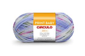 Lã Circulo PRINT BABY 100g 250m Mosaico
