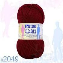 Lã Cisne Elegance 100g Crochê Tricô 186mts