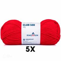 Lã Club 500 Pingouin 40g KIT c/ 5