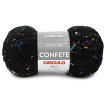 Lã Confete Círculo 100g 210 metros - Circulo