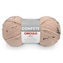 Lã Confete Círculo 100g 210 metros Lã Confete Círculo 100g 210 metros