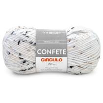 Lã Confete Círculo 100g 210 metros