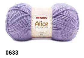 Lã Crochê/trico Circulo Alice 100g 200m (500 Tex)