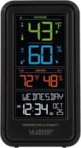La Crosse Technology S82967-INT Wireless Digital Personal Weather Station, Preto