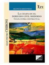 La culpa en el derecho civil moderno