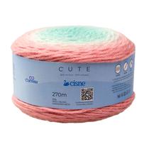 Lã Cute Cisne 150 gramas 270 metros por novelo Lã Cute Cisne 150 gramas 270 metros por novelo