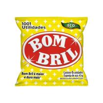Lã de Aço Bombril 45g - 20 Embalagens com 6 Unidades Lã de Aço Bombril 45g - 20 Embalagens com 6 Unidades
