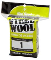 Lã de aço Red Devil 0324 1 Medium (48 almofadas)