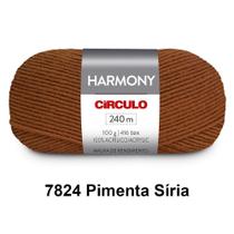Lã Fio Harmony 100G 240M Novelo - Tricô E Crochê