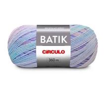 Lã Fio Mesclada Batik Circulo - 360m/100g para Croche e Trico